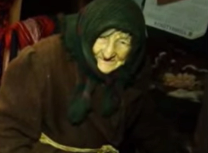 Alte Frau.