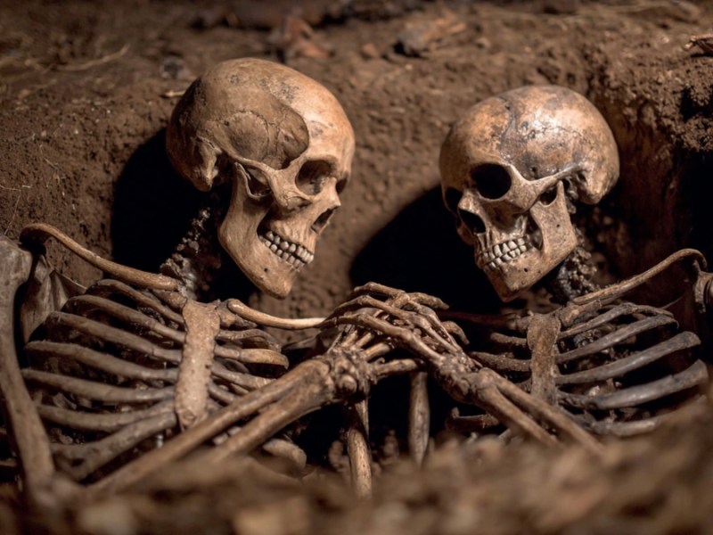 Grabstätte eines 5000 Jahre altes Paares am Baikalsee entdeckt