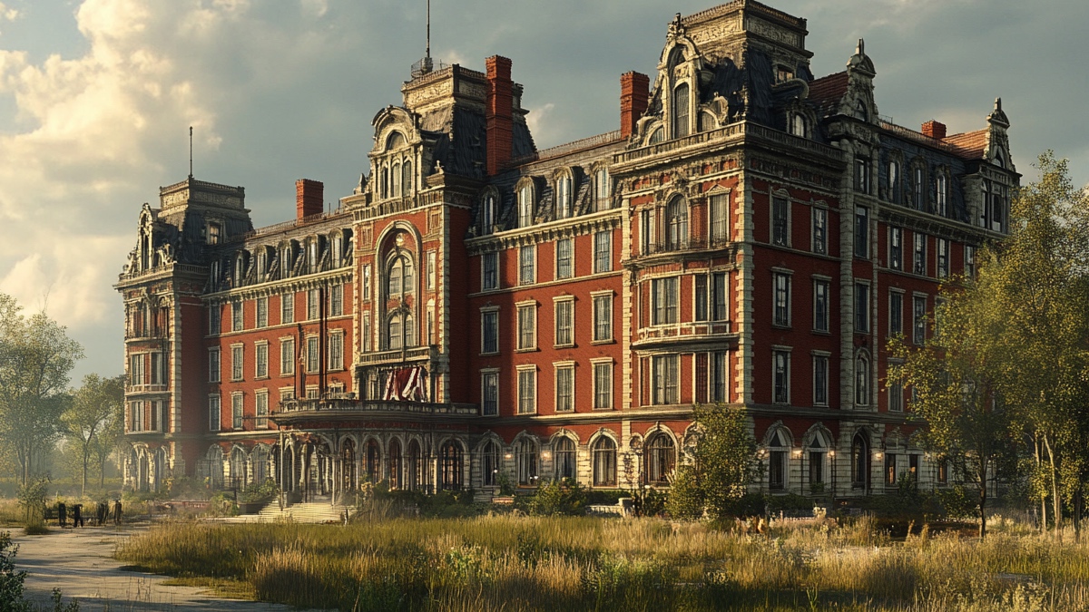 Ein Hotel. (KI-generiert)