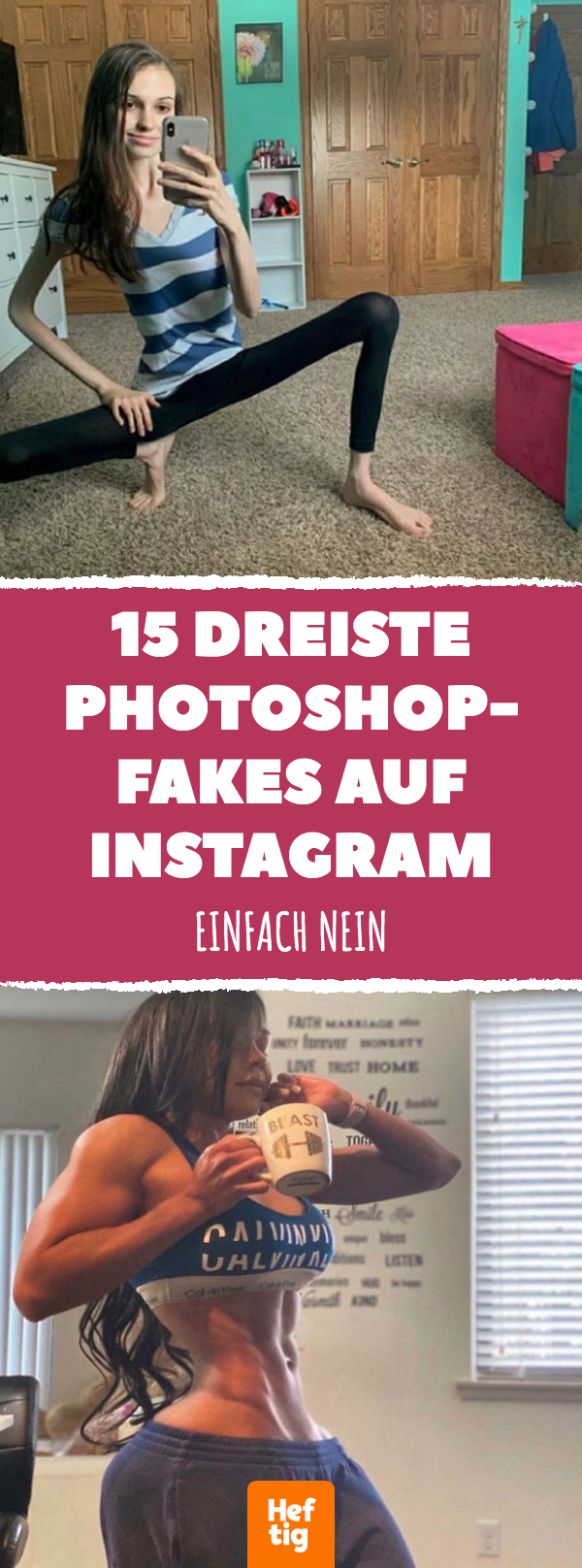 15 dreiste Photoshop-Fakes auf Instagram