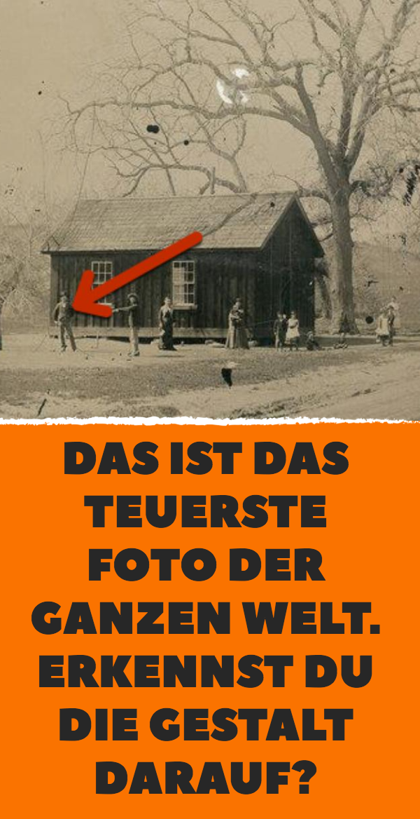 Das ist das teuerste Foto der ganzen Welt. Erkennst du die Gestalt darauf? Heftig