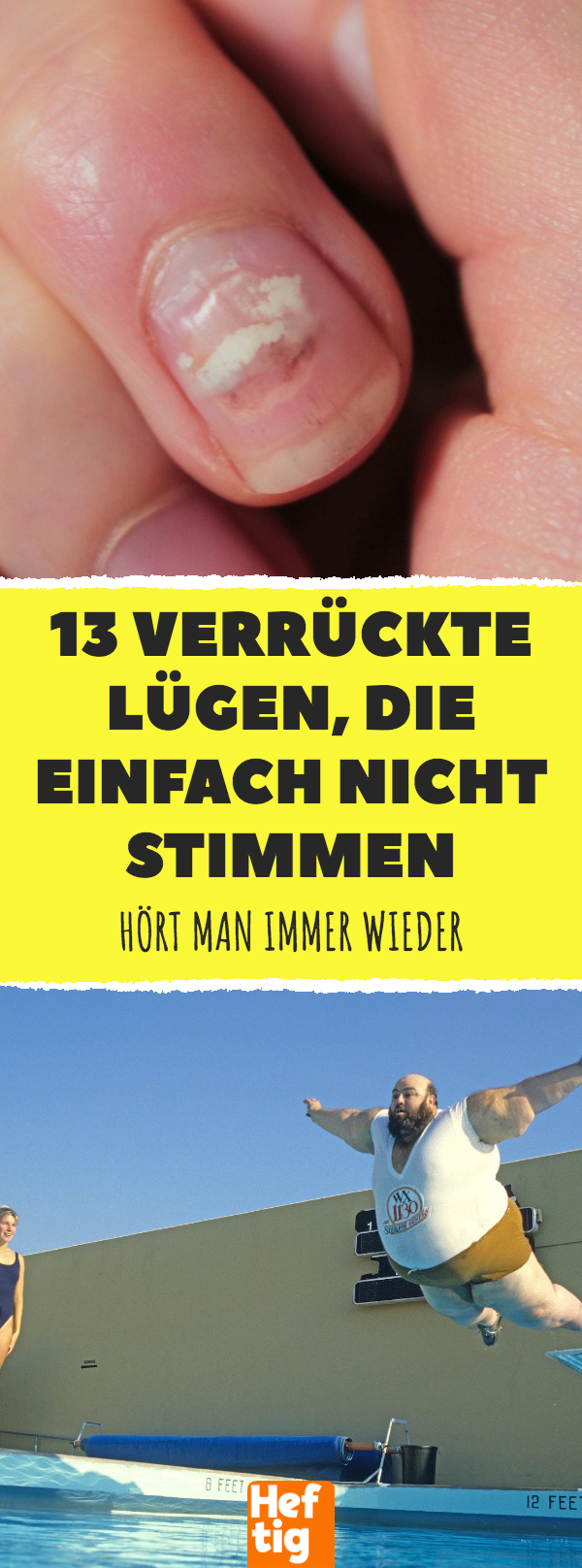 13 Lügen, die einfach nicht stimmen