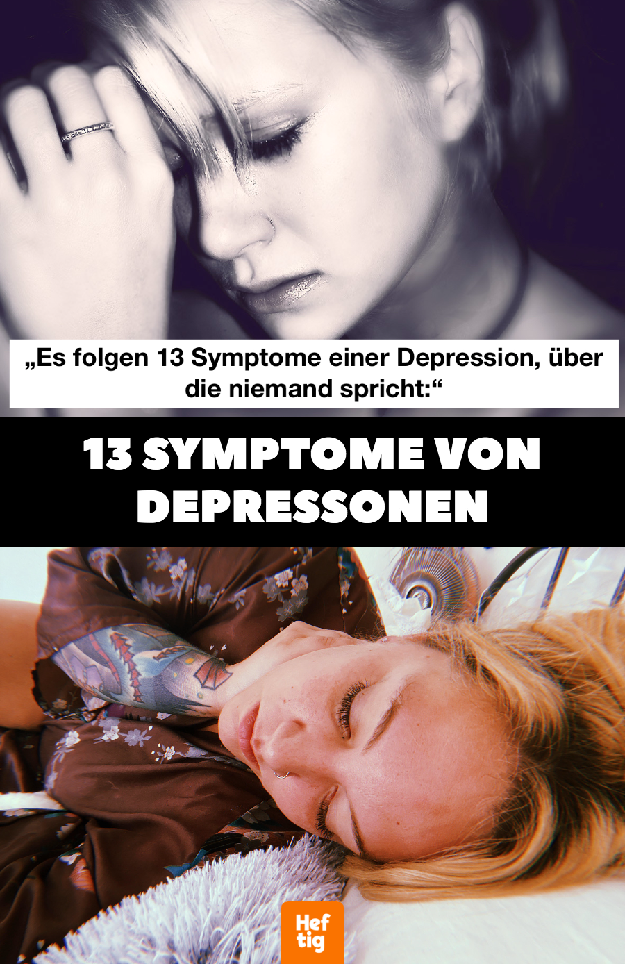 13 Tweets über die schrecklichen Symptome einer Depression