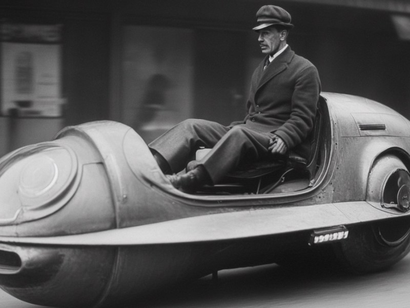 Kuriose Fantasieerfindung aus den 1930ern. (KI-generiert)