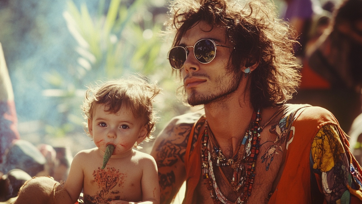 Hippies. (KI-generiert)