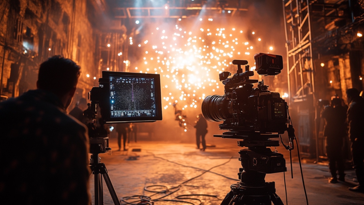 Ein Filmstudio. (KI-generiert)