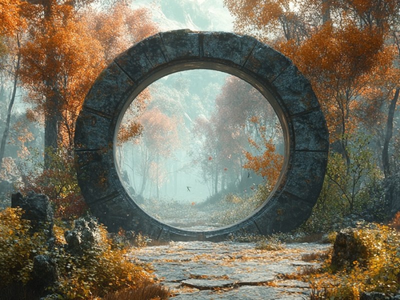 Ein Stargate. (KI-generiert)