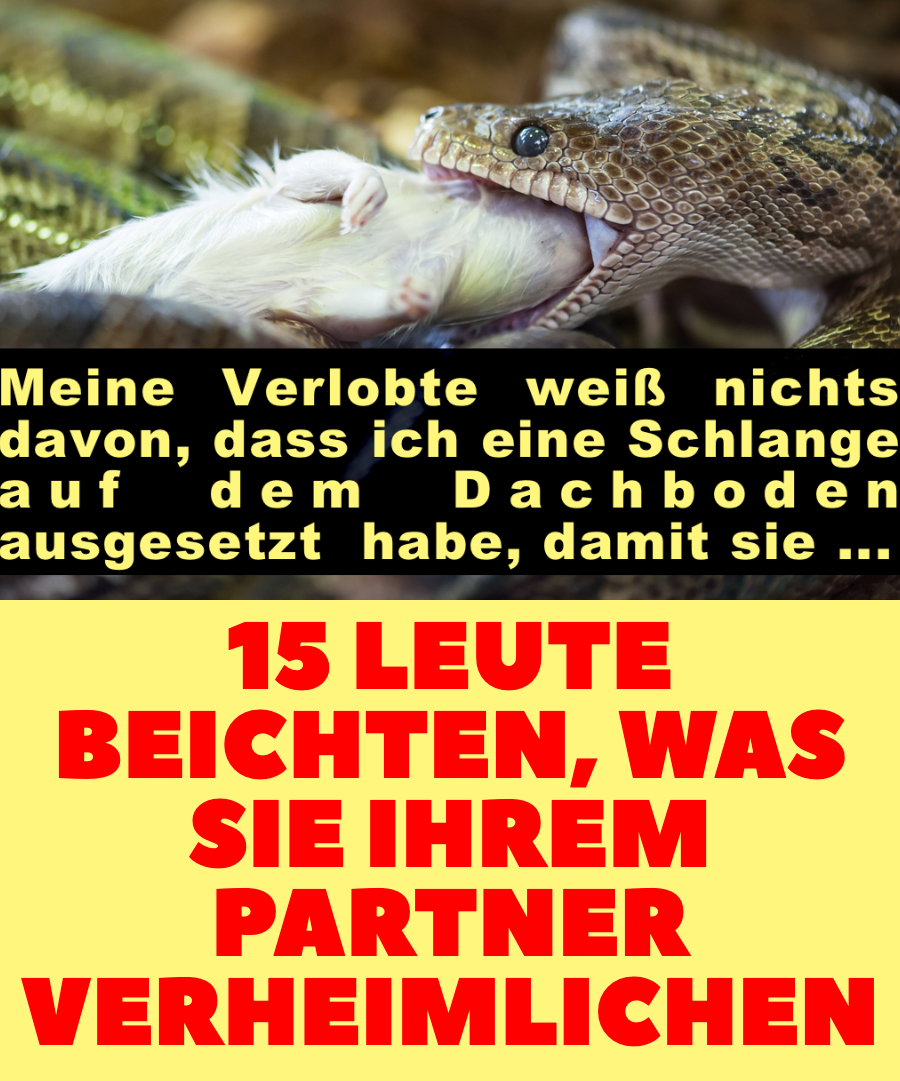 15 Leute beichten, was sie ihrem Partner verheimlichen