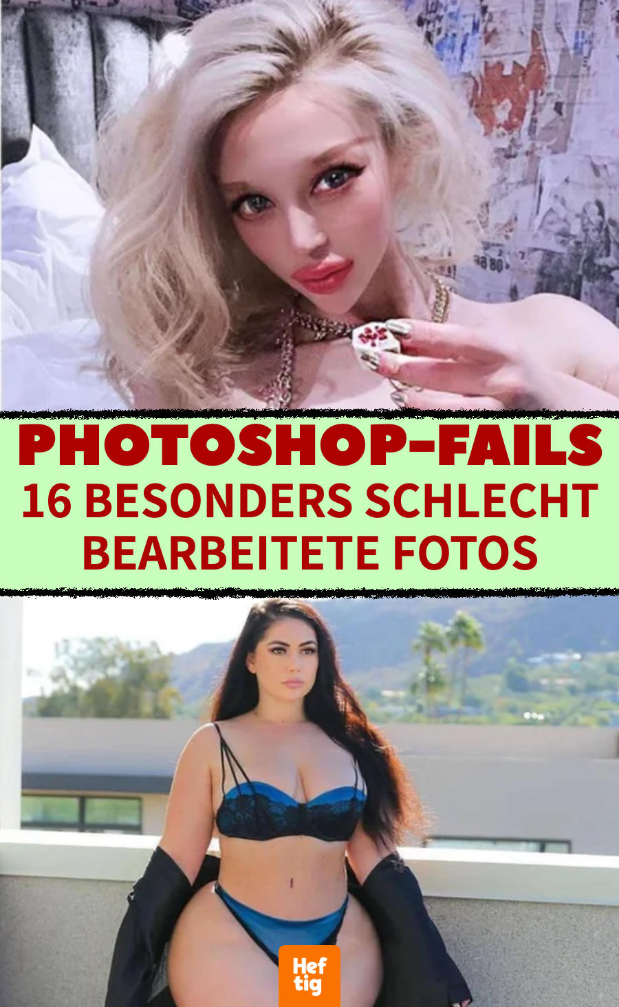 Photoshop-Fails: 15 besonders schlecht bearbeitete Fotos