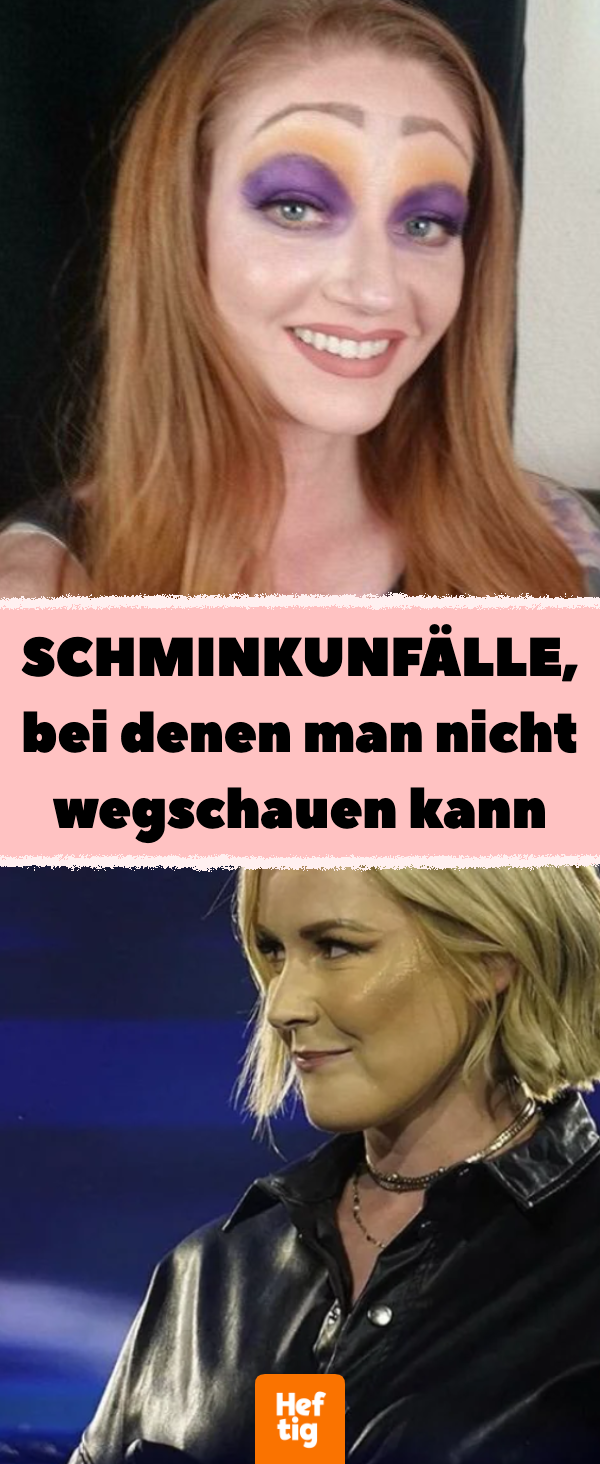 MakeupFails 20 lustige Bilder von Schminkunfällen Heftig