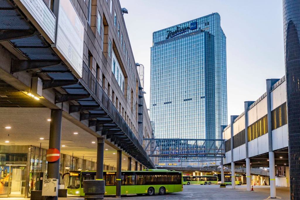 Ein Bild vom Radisson Blu Plaza Hotel in Oslo.