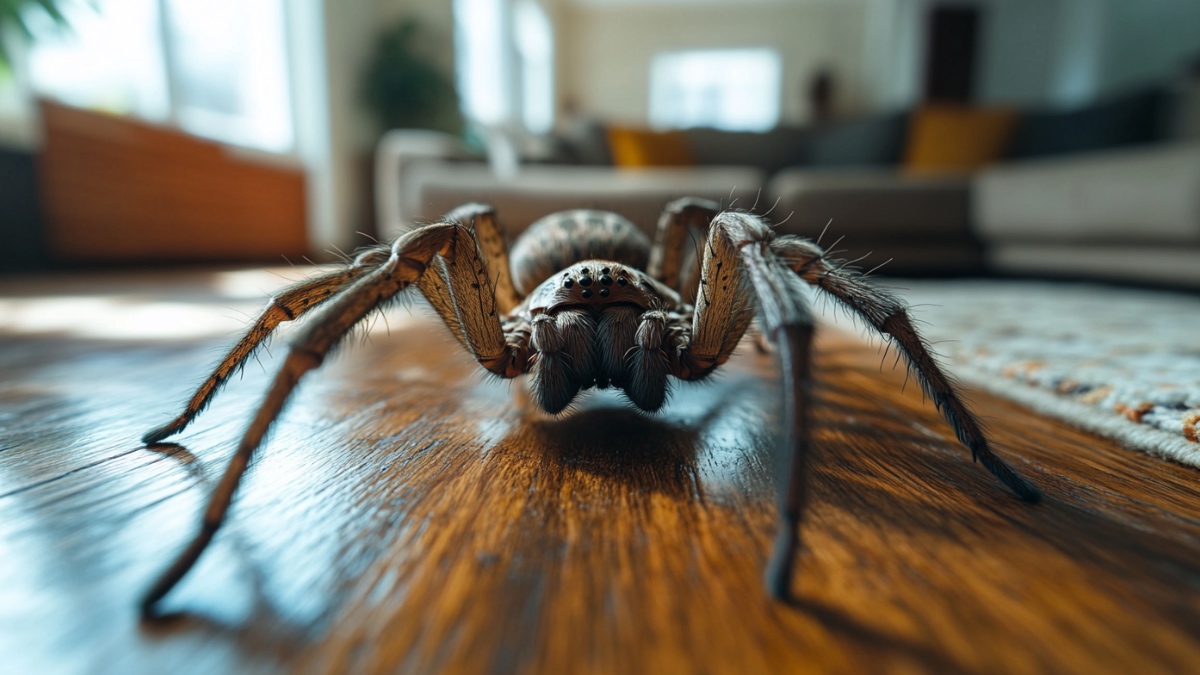 Eine große Spinne. (KI-generiert)
