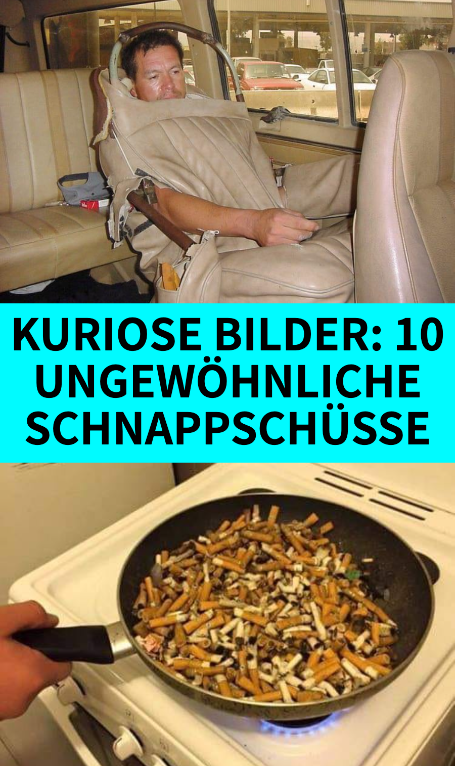 10 Bilder, die einfach nur Fragen aufwerfen