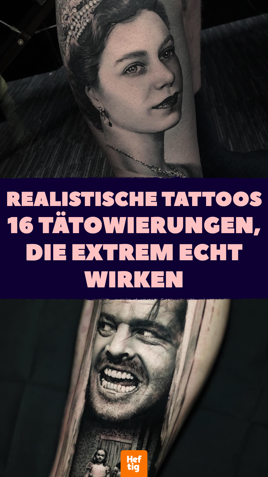 16 Tattoos, bei denen einem der Mund offen stehen bleibt