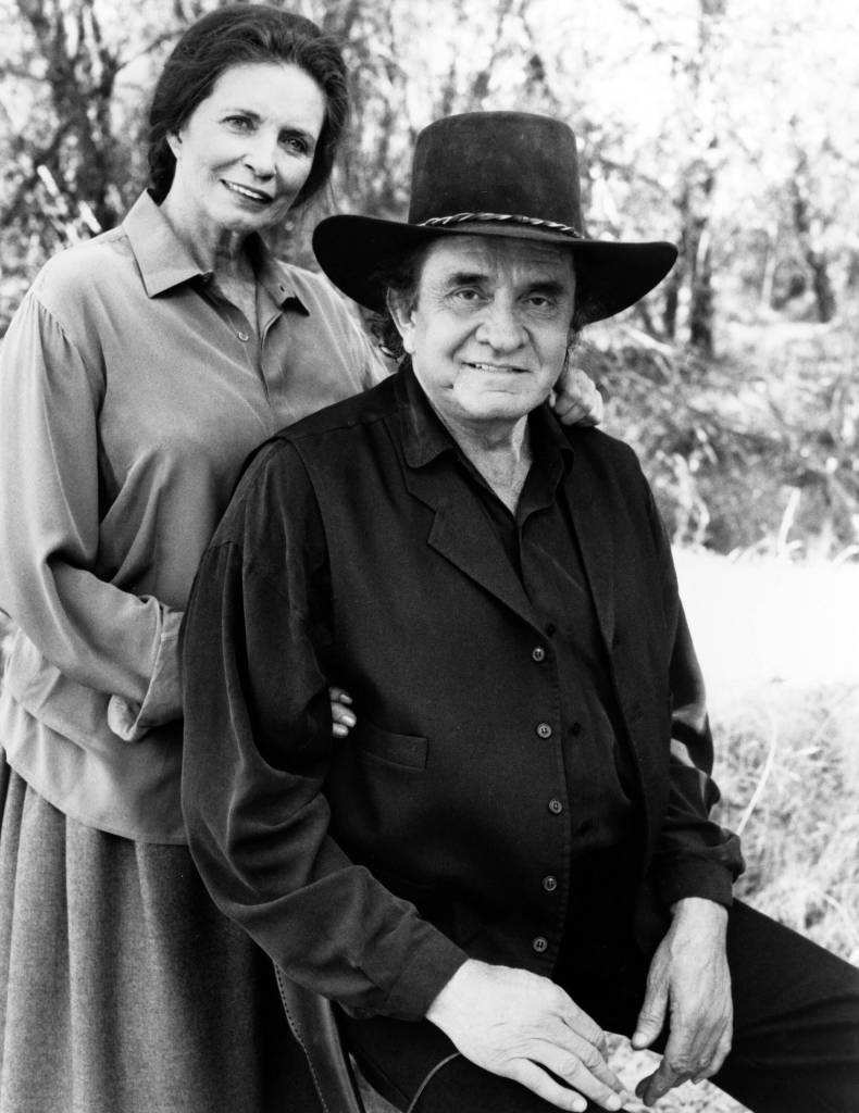 June Carter Cash und Johnny Cash im Western – allerdings im Jahr 1995 bei Dr. Quinn