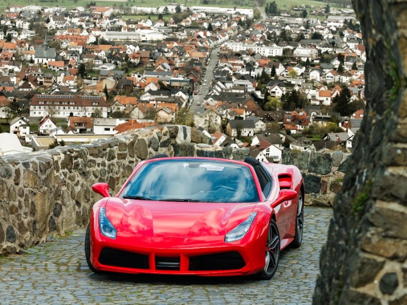 Ein Ferrari.