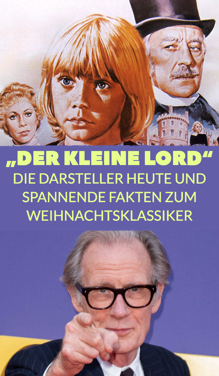 „Der kleine Lord“ Spannendes rund um den WeihnachtsfilmKlassiker Heftig