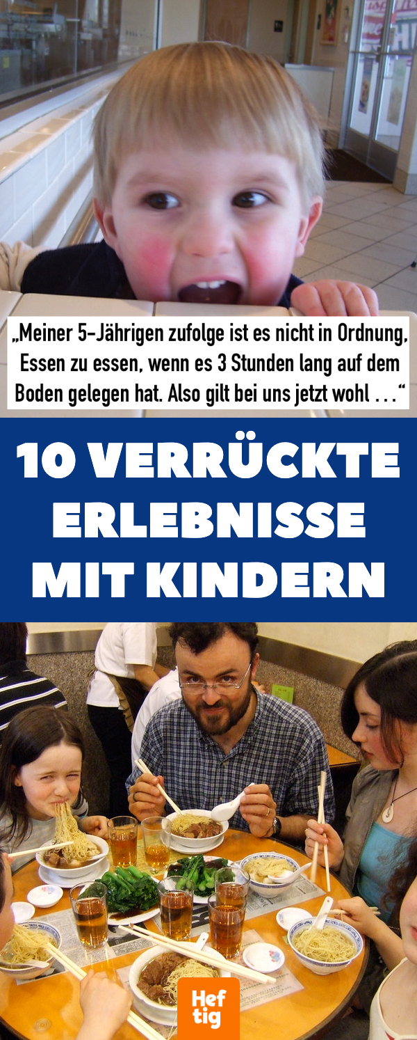 Kindersprüche, die nicht von schlechten Eltern sind Heftig